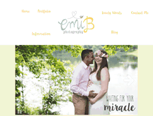 Tablet Screenshot of emibphotography.com